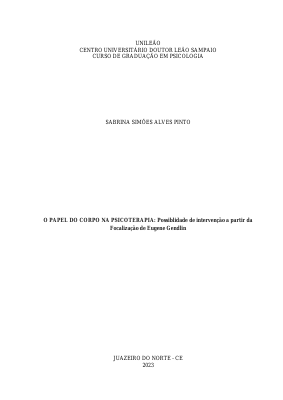 Focalização de Eugene Gendlin